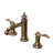 Widespread 2-handle Bathroom Faucet with Drain Assembly-102916225