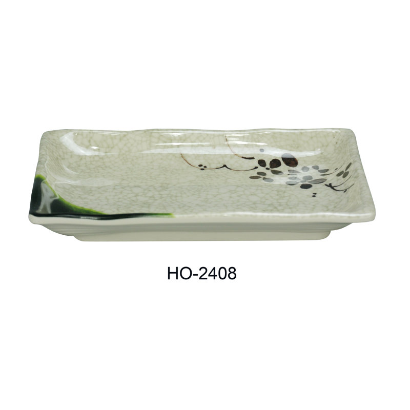 Rectangular Melamine Appetizer Plate