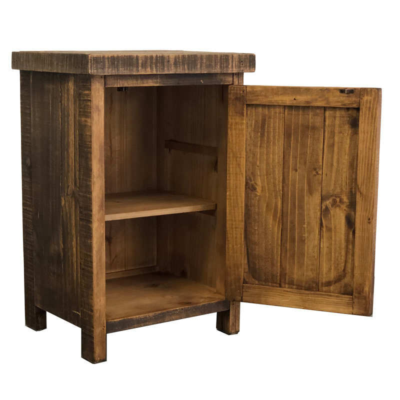 Table de chevet Clontz, Droite