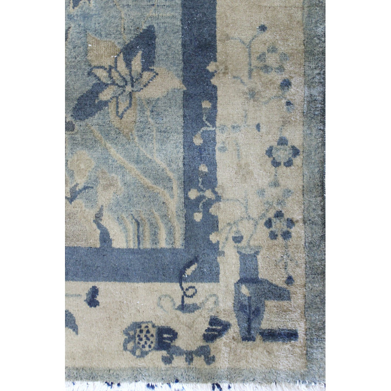 Art Deco One-of-a-Kind 3'11" x 6'9" Area Rug
