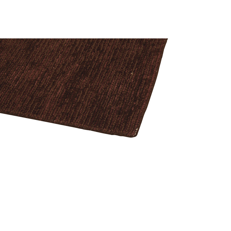 Solid Colour Hand Woven Area Rug, Rectangle 120 x 170cm