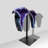 Amethyst Wings on Custom Stand