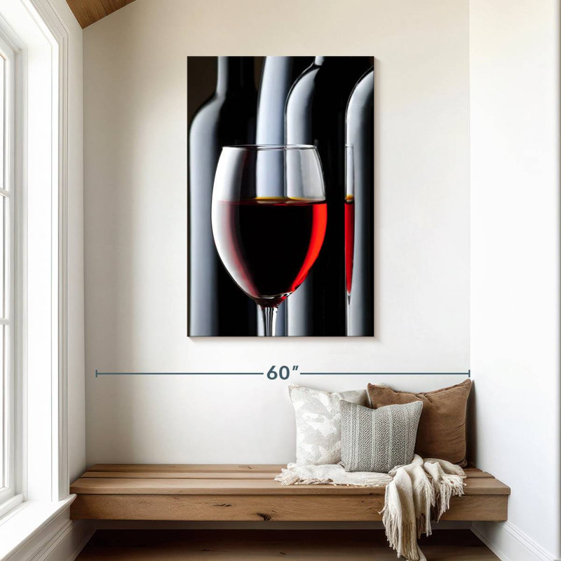 Yarlin Cabernet Red Wine, 45" H x 30" W