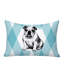 Oreiller réversible intérieur / extérieur Bulldog-130943402-130943407