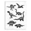 Art sur toile dinosaurs Manigault-1015906145
