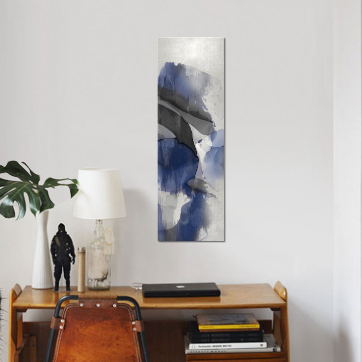 « cascade iii », impression sur toile, H 36 po x l 12 po x P 1,5 po, Toile tendue