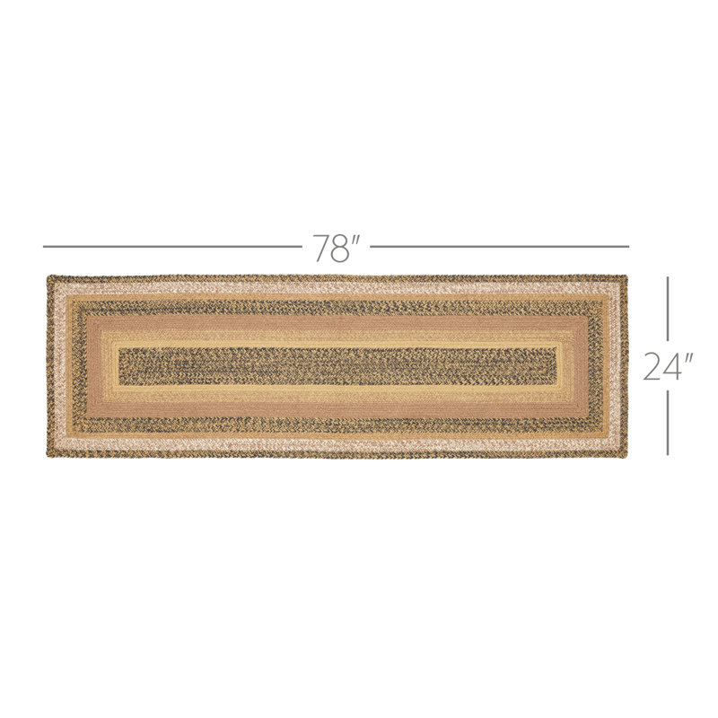 Tapis de couloir Kute Grove, Tapis de couloir 2 pi x 6 pi 6 po