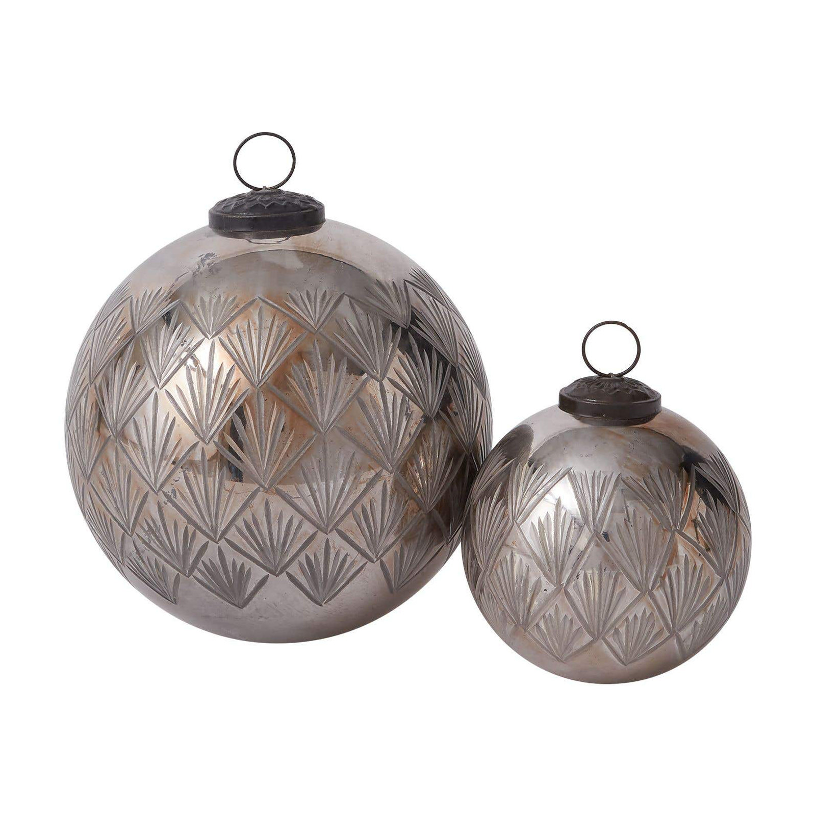 Receive Ball Ornament, 6.25" H x 5.75" W x 5.75" D