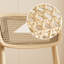 Chaise en bois massif à vent crème