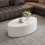 Table basse ovale avec rangement dissimulé-592332708