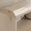 Table de chevet Coastal avec grand tiroir, finition