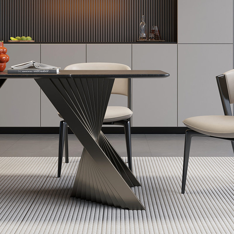 106" Rectangular Sintered Stone Dining Table