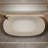 Orange 65'' Solid Surface Bathtub With Pop - Up Drain, Slow Heat Dissipation, Ergonomic Curve, Smooth Rounded Corners Soaker Tub Overflow And , Easy To Wipe Clean, Touch