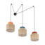Luminaire suspendu naturel DUO en jute 3-97867725-97867724