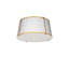 Plafonnier encastré 3 lumières trapézoïdale-1217114203