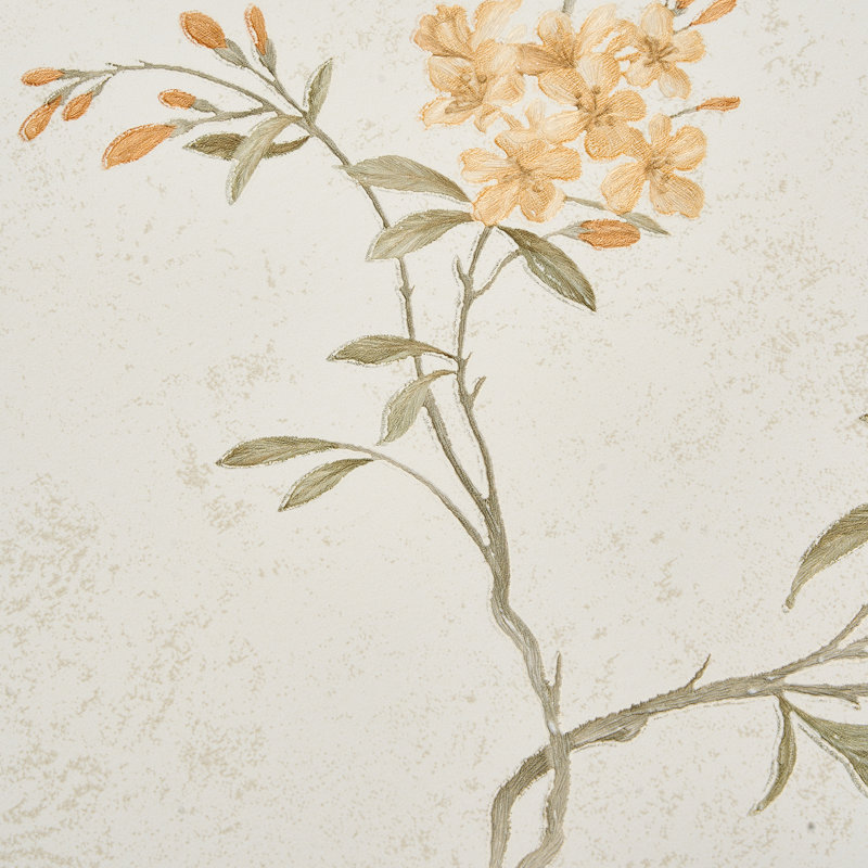 Non-Pasted Non-Woven 3D Embossed Wallpaper Roll