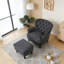 Fauteuil d'appoint gris