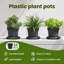 Round Flower Pot 24 Pcs Plastic-1534420394-1534420410