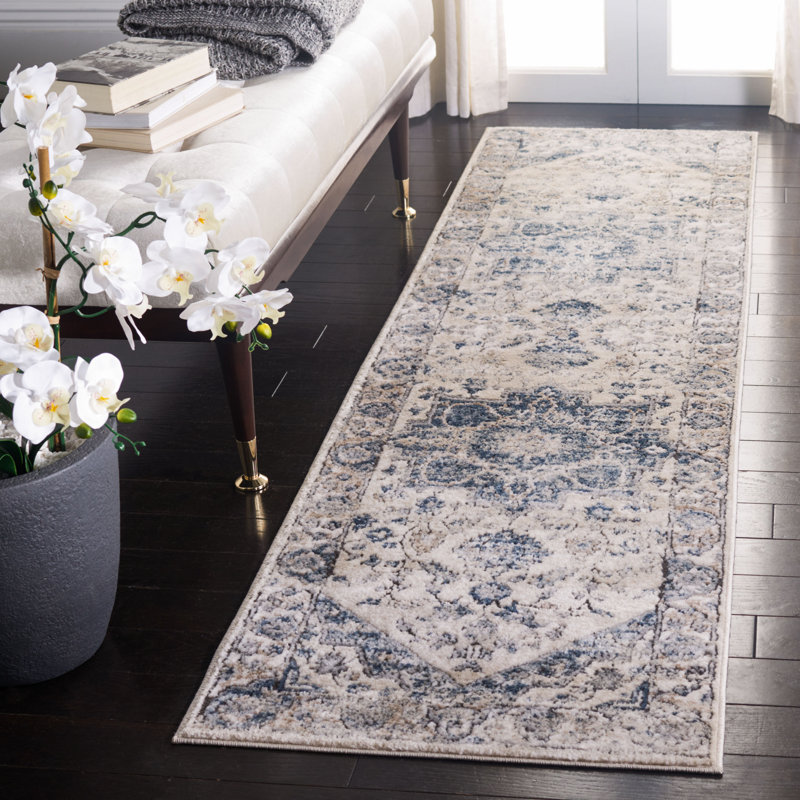 Martha Stewart Performance Oriental Rug, Square 6'7"