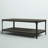 Feickert Two-Tone Coffee Table with Lower Storage Shelf-311608770