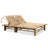 80 "Long Reclining Bamboo Single chaise