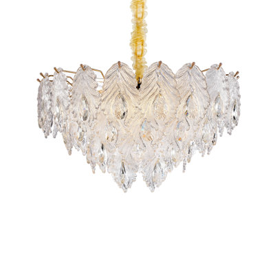 Lustre 9 lumières Orlisse - Doré