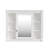 Modern Bathroom Cabinet, 35'' X 28'', Ample Storage Capacity, Stylish Decor Elegant Design-866270742