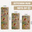 Ensemble de 3 tapis de cuisine Mode