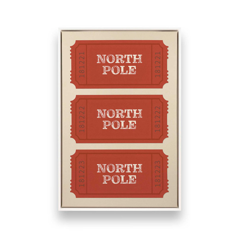 «Destination North Star», reproduction d'art sur toile, H 18,75 po x l 12,75 po, Blanc opaque