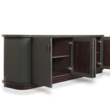 Berlin Media Console-Worn Black Veneer