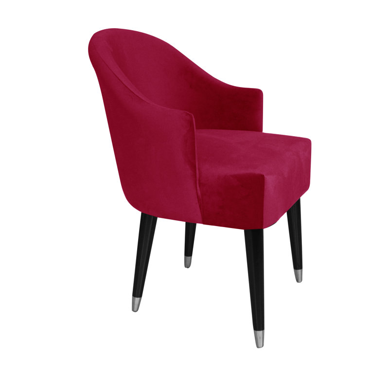 Emi Upholstered Barrel Chair, Pink