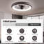 Ventilateur de plafond moderne 20 "avec lumières et télécommande-2029808620