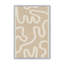 «Abstract Minimal 65» par Garima Dhawan, reproduction d'art sur toile-1269294943-1269294929