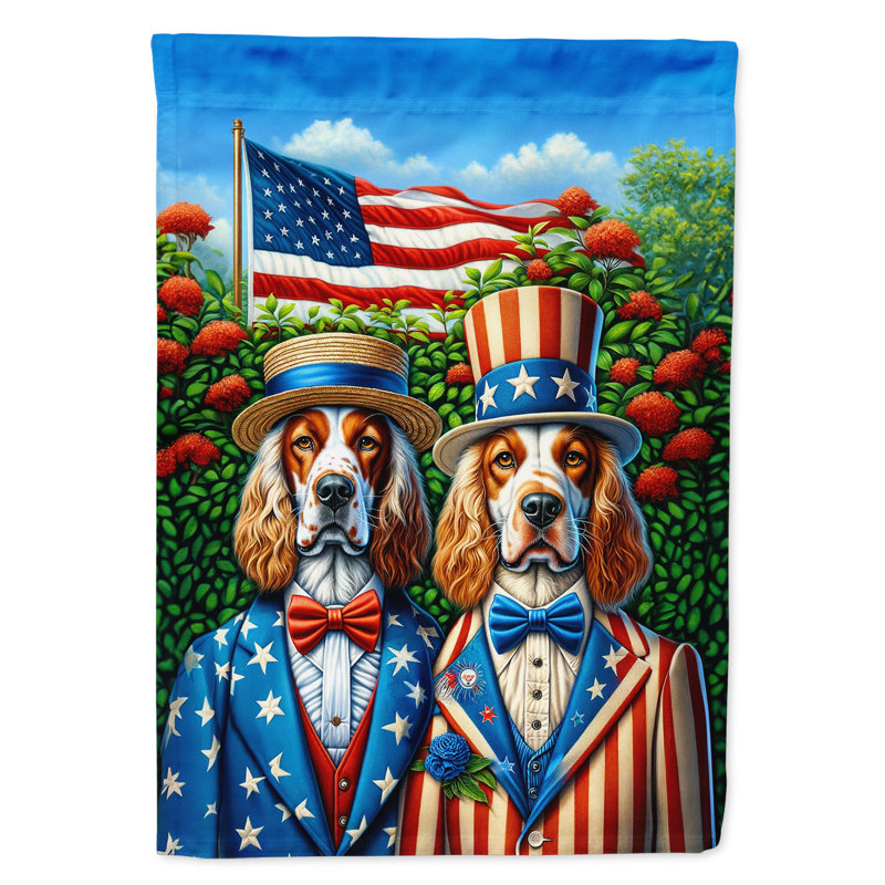 Drapeau All American Garden, Setter anglais