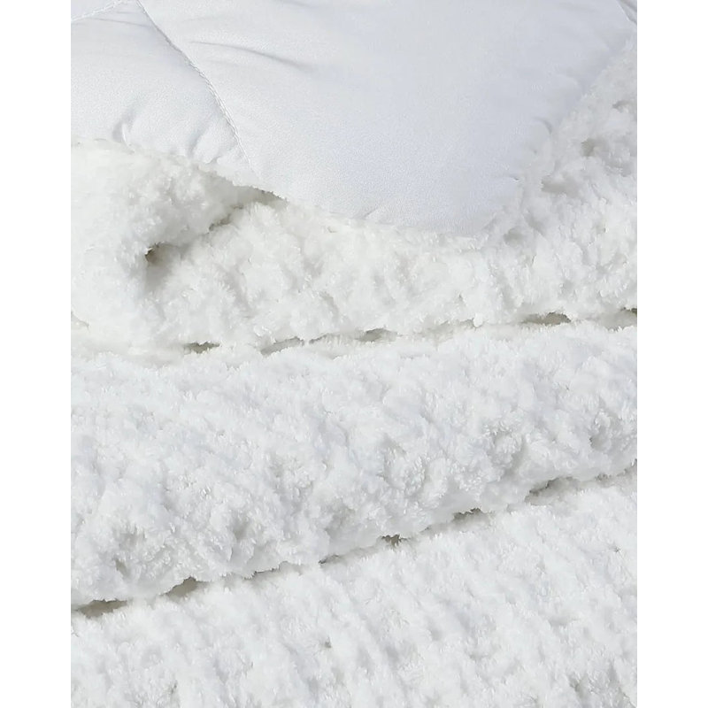 Snug Comforter, Full Comforter, Clear White