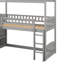 Lit mezzanine simple avec glissade-328608819