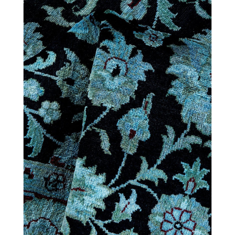 Fine Vibrance One-of-a-Kind 3' 1" X 5' 2" Hand Knotted Area Rug