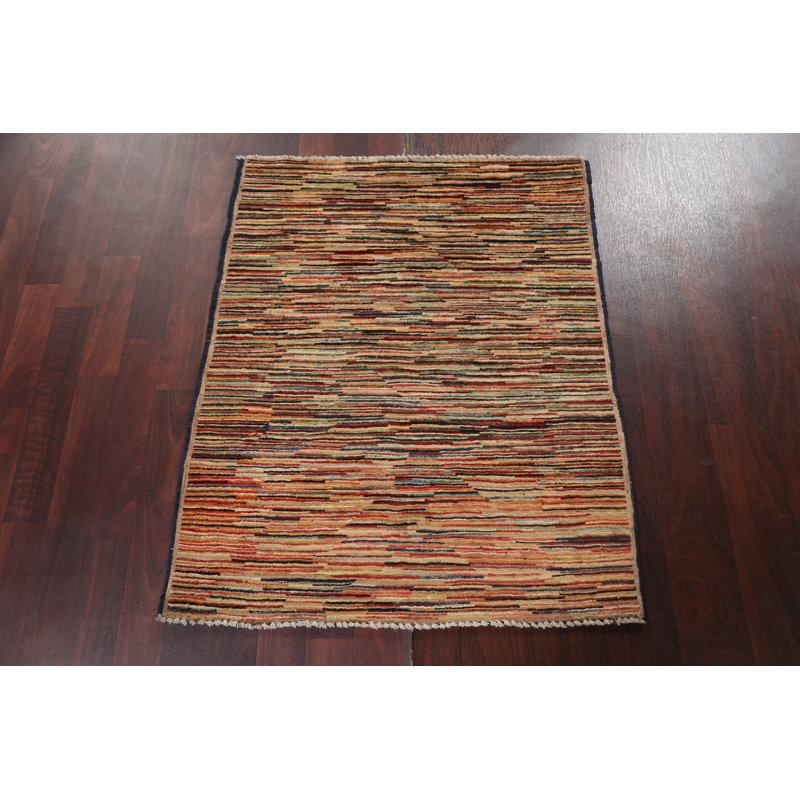 Tapis oriental fait à la main 3 x 3 Gabbeh