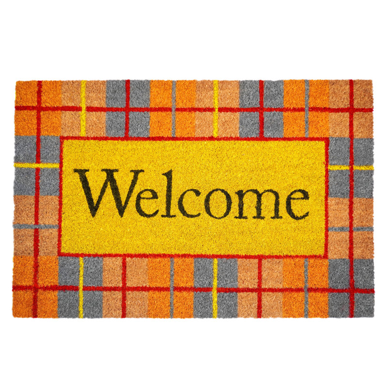 Tapis de porte intérieur / extérieur antidérapant Calloway Mills, L 17 po x L 29 po