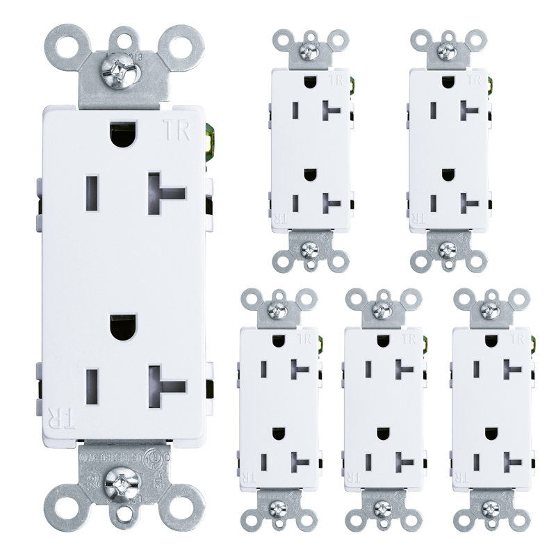 3012 3013 20 Tamper Resistant Duplex Outlet