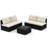 Bergetta 4 - Person Patio Conversation Set with Cushions-2130196728