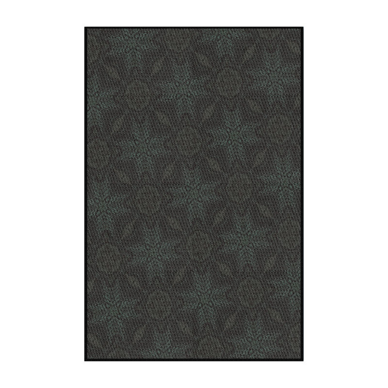 Tapis noir, Rectangle 5 pi x 7 pi