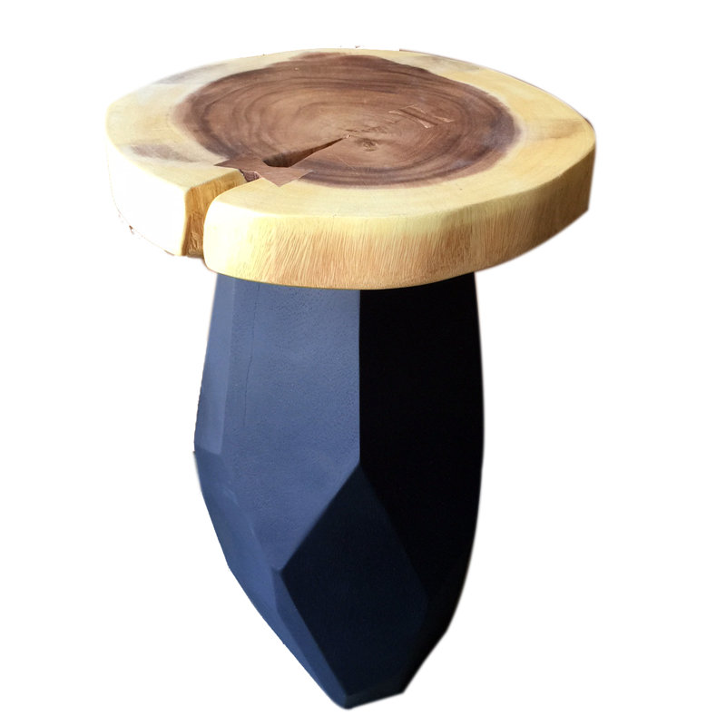 Solid Wood End Table