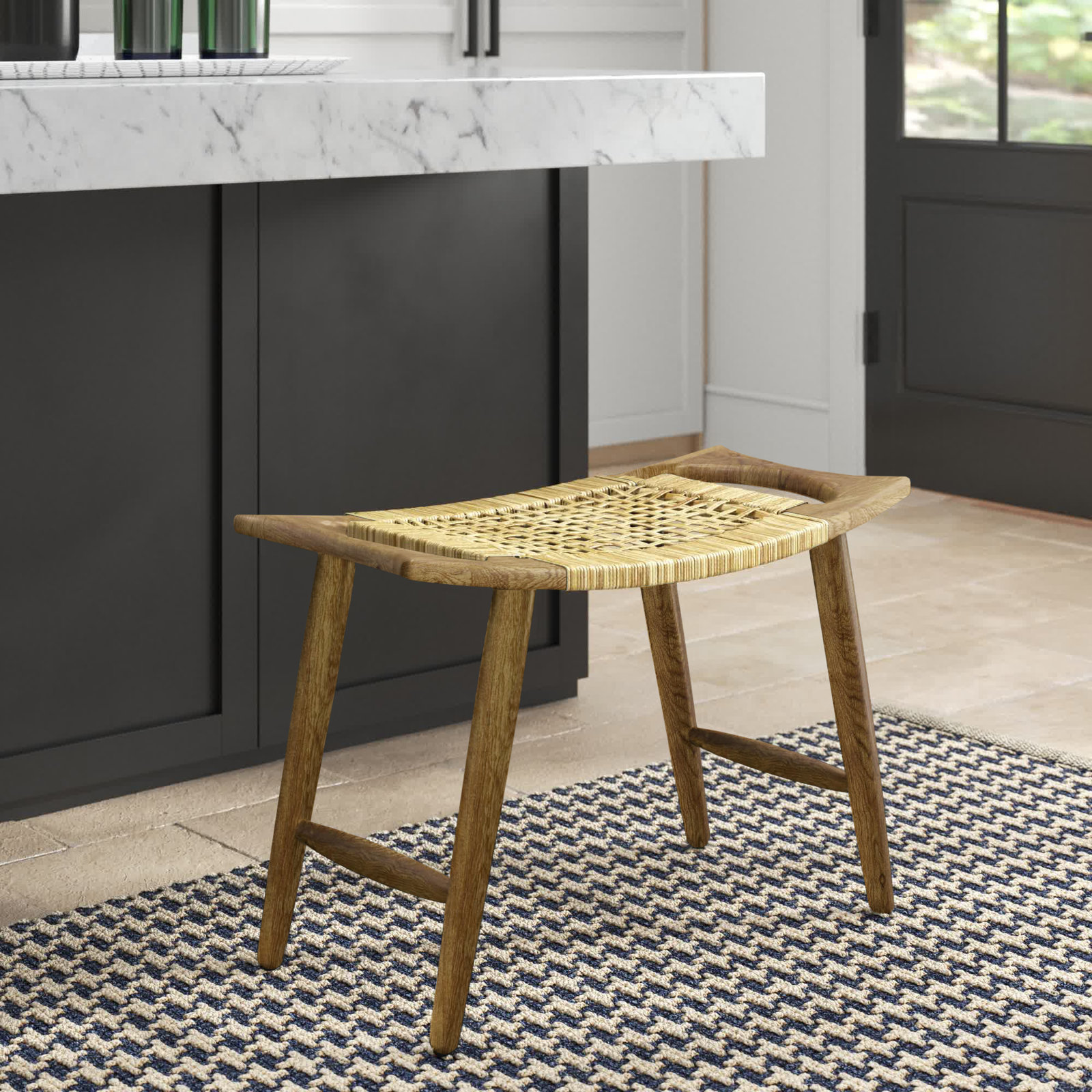 Toto Accent Stool, Natural