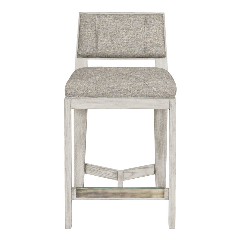 Thom Filicia 32.5'' Stool, Impala Storm, Casa Blanca