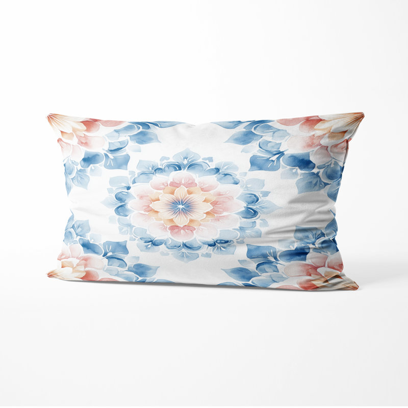 Coussin décoratif marocain - Boho Boho Mandala, H 12 po x l 20 po