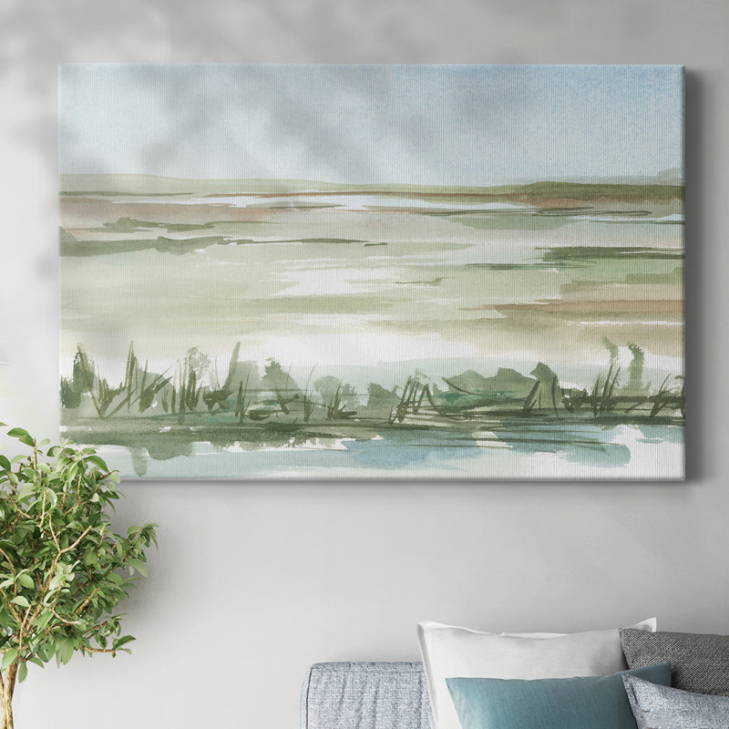 Peaceful Lowland II-Gallery, toile tendue, H 12 po x l 18 po