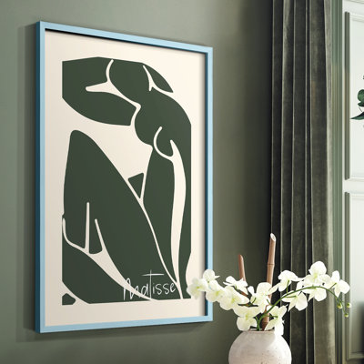 Matisse CECVII, reproduction encadrée - bois massif
