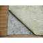 Tapis oriental moderne noué à la main 12 pi 1 po x 12 pi 1 po ivoire en laine 100%