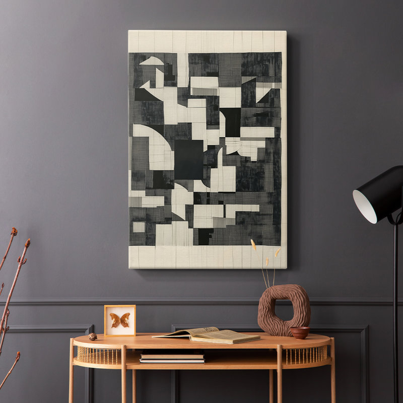 Série ABSTRACT DCCCLxxiii - Toile tendue avec châssis de qualité supérieure - Prêt à être accroché